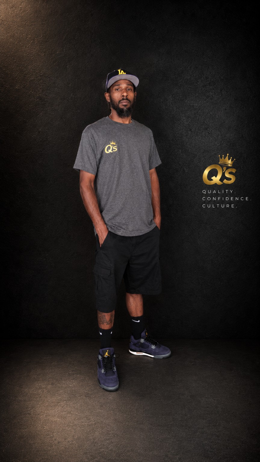 John Quinn Robinson, founder of Q's Built Different
